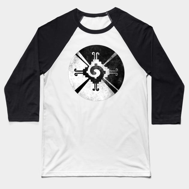 Ancient Mayan Symbol of Harmony Balance & Stability Hunab Ku Baseball T-Shirt by Sixth Cycle